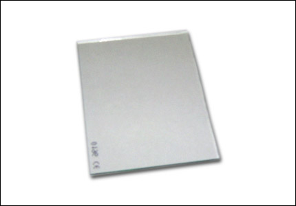 Transparent polycarbonate plate