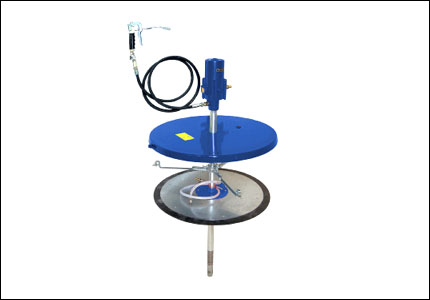 Greasing system for kg 200 drums