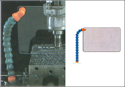 Schermo antinfortunistico in policarbonato a base magnetica
