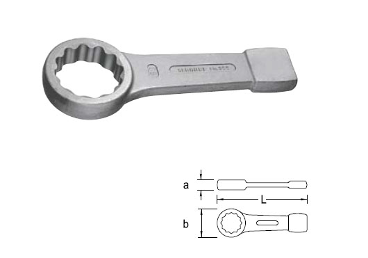 Percussion ring spanner