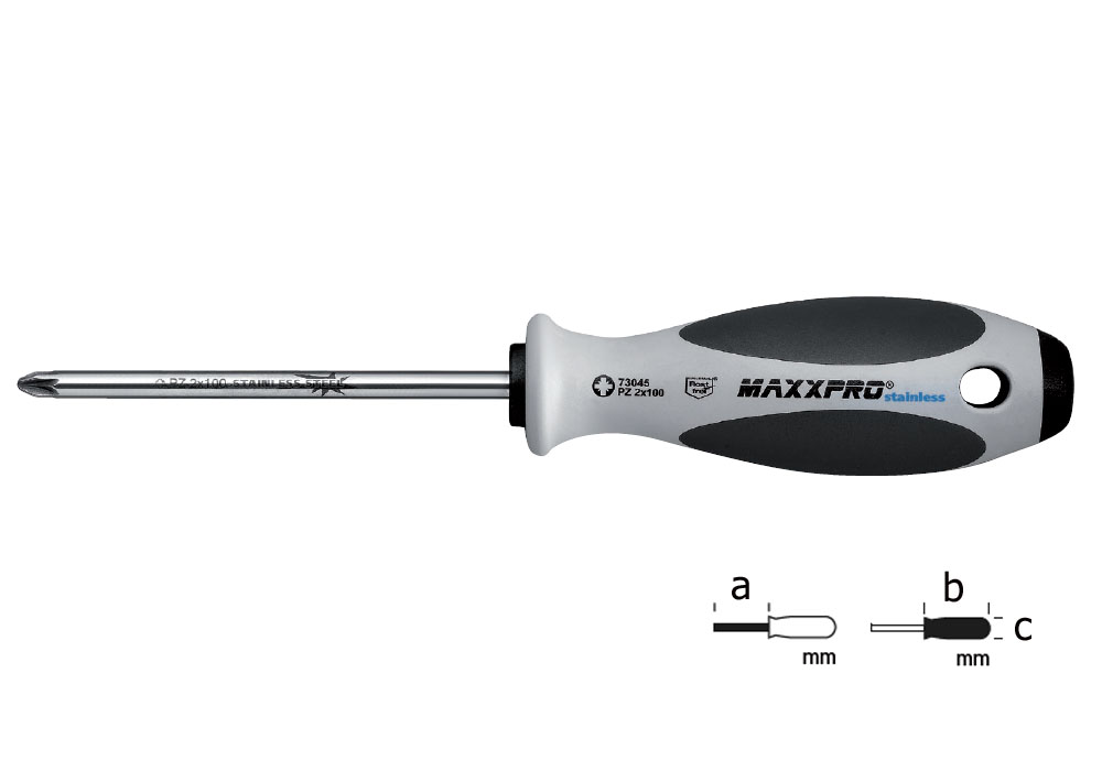 PZ cross screwdriver MAXXPRO stainless