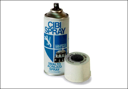 Nitro-acrylic rust preventer enamel paint spray
