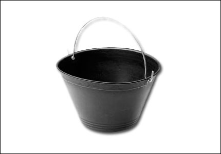 Polyethylene bucket 