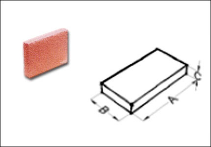 Refractory hollow tile