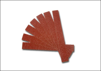 Corundum cloth abrasive self-adhesive strip