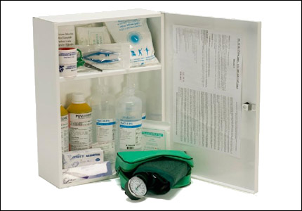 First aid cabinet for factories Groups A and B