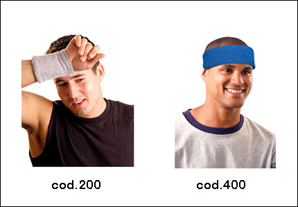 Super absorbent cloth headband and wristeband