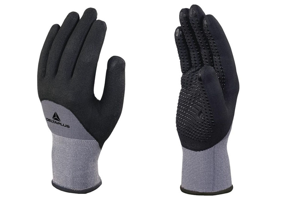 Glove VE729 with dots for general use