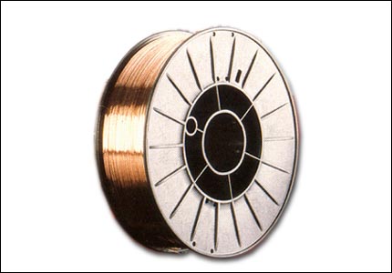 Coppered wire for MIG and MAG welding steel 