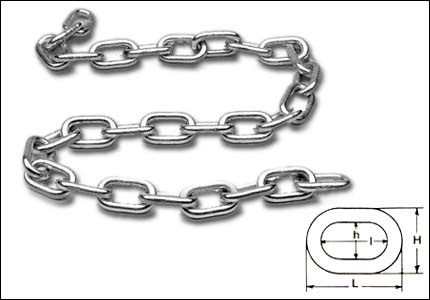 Zinc plated Genovese chain