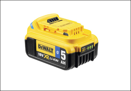 Rechargeable Lithium battery DeWalt with Bluetooth