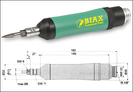 Axial grinder SRD 6-45/2, 45000 rpm