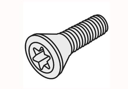 Screws for insert mills